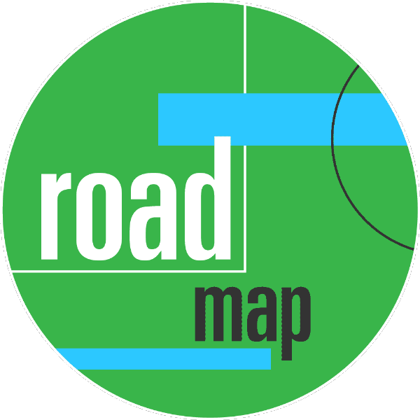 Icon eines Rollstuhlfahrers in Aktion