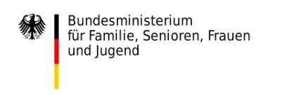 Logo Bundesministerium für Familie, Senioren, Frauen und Jugend