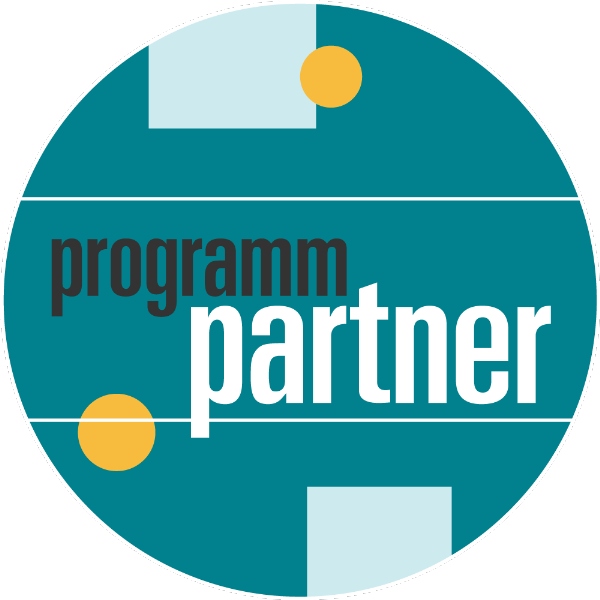 Grafik Silhouetten von malenden Kindern und Jugendlichen