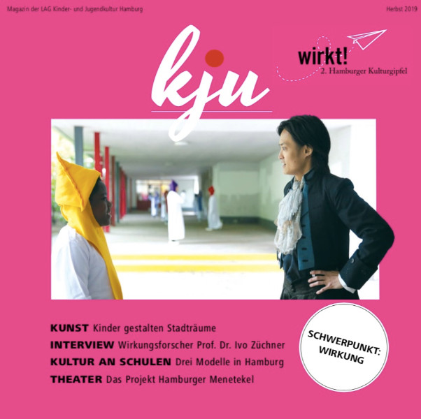 Titelbild kju-Magazin als Programmheft zum Kulturgipfel