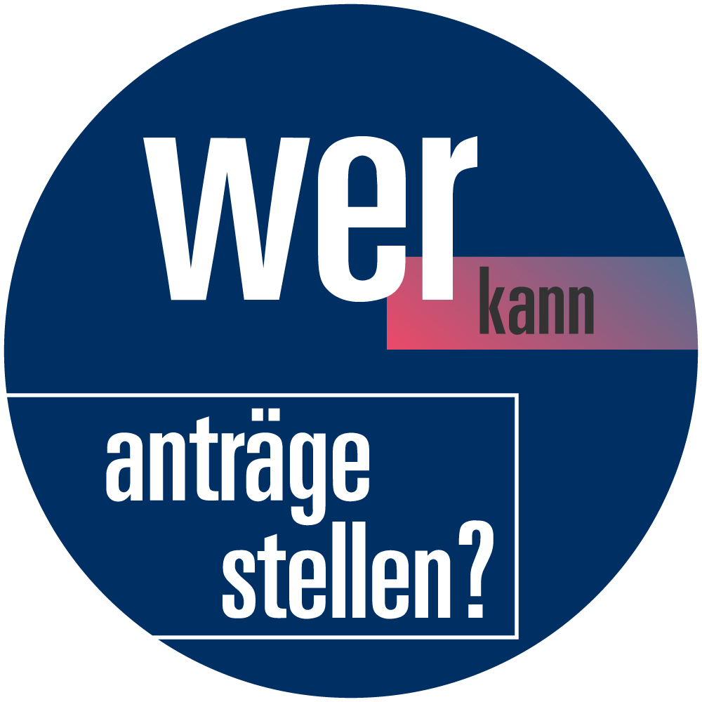 Projektfonds: Wer kann Anträge stellen?