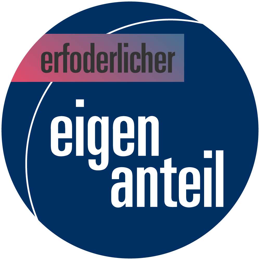 Projektfonds: Erforderlicher Eigenanteil