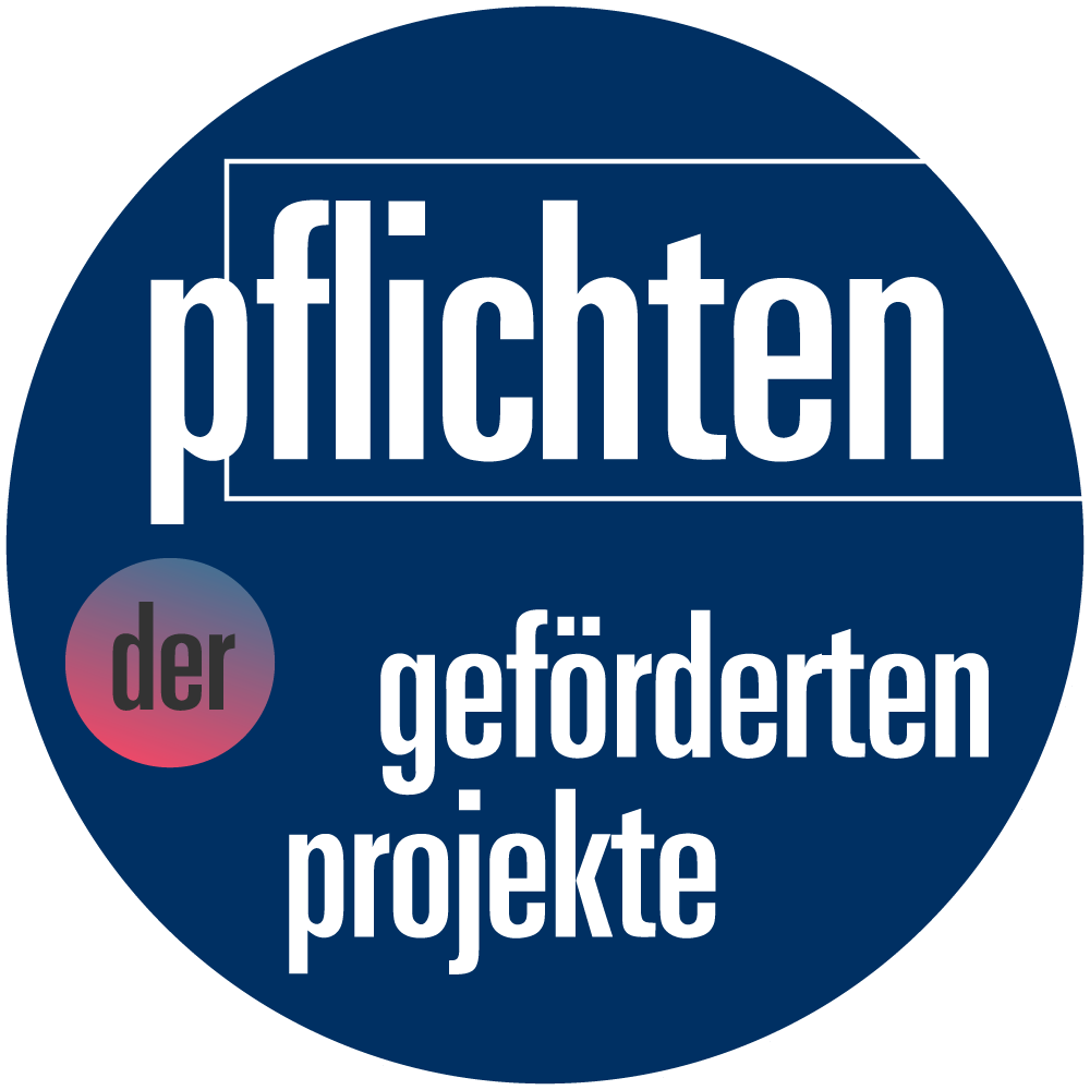 Projektfonds: Pflichten der geförderten Projekte