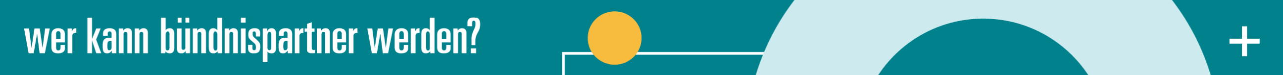 Wer kann Bündnispartner werden?