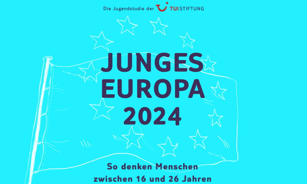 Link zur Studie "Junges Europa 2024" (Cover)