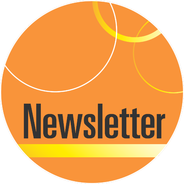 Grafik mit dem Text Newsletter